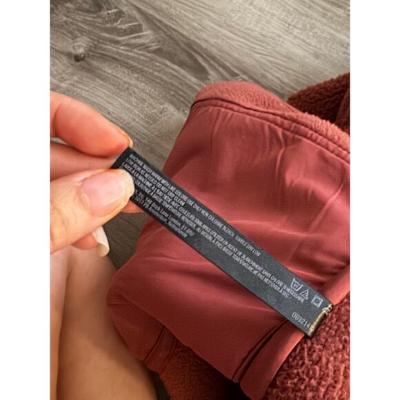 FP Movement Free People Hit the Slopes Fleece Jacket Rust Red Size XS - Picture 5 of 8